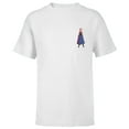 thumbnail image 1 of Disney Frozen Anna Small Pose - Short Sleeve T-Shirt for Kids - Customized-White, 1 of 5
