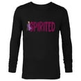 thumbnail image 1 of Disney Frozen Anna Spirited - Long Sleeve T-Shirt for Men - Customized-Black, 1 of 5
