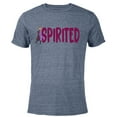 thumbnail image 1 of Disney Frozen Anna Spirited - Short Sleeve Blended T-Shirt for Adults - Customized-Navy Heather, 1 of 5