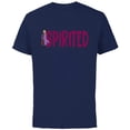 thumbnail image 1 of Disney Frozen Anna Spirited - Short Sleeve Cotton T-Shirt for Adults - Customized-Navy, 1 of 5