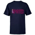thumbnail image 1 of Disney Frozen Anna Spirited - Short Sleeve T-Shirt for Kids - Customized-Navy, 1 of 5