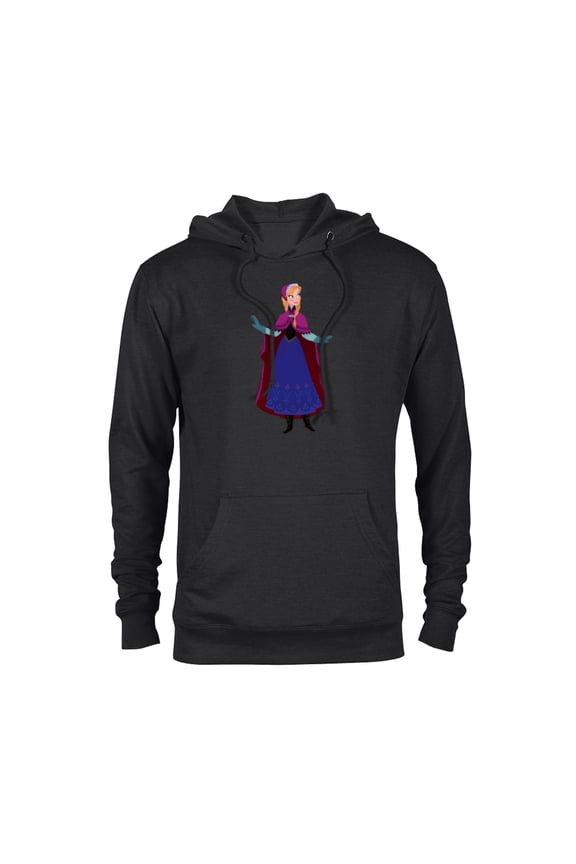 Frozen Anna T-Shirt - Pullover Hoodie for Adults - Customized-Black