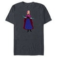 thumbnail image 1 of Disney Frozen Anna T-Shirt- Short Sleeve Blended T-Shirt for Adults - Customized-Navy Heather, 1 of 5