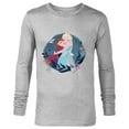 thumbnail image 1 of Disney Frozen Anna and Elsa Sister Hug - Long Sleeve T-Shirt for Men – Customized-Athletic Heather, 1 of 5
