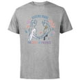thumbnail image 1 of Disney Frozen Anna and Elsa Sister Make the Best of Friends - Short Sleeve Cotton T-Shirt for Adults - Customized-Athletic Heather, 1 of 5