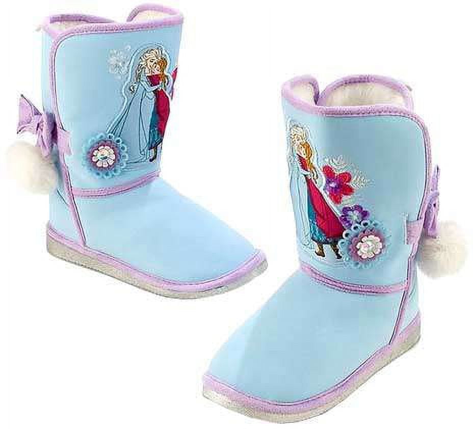 Disney Frozen Anna and Elsa Winter Boots (US Size 7)