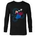 thumbnail image 1 of Disney Frozen Anna and Olaf True Friendship - Long Sleeve T-Shirt for Men - Customized-Black, 1 of 5