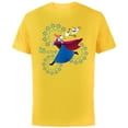 thumbnail image 1 of Disney Frozen Anna and Olaf True Friendship - Short Sleeve Cotton T-Shirt for Adults - Customized-Yellow, 1 of 5