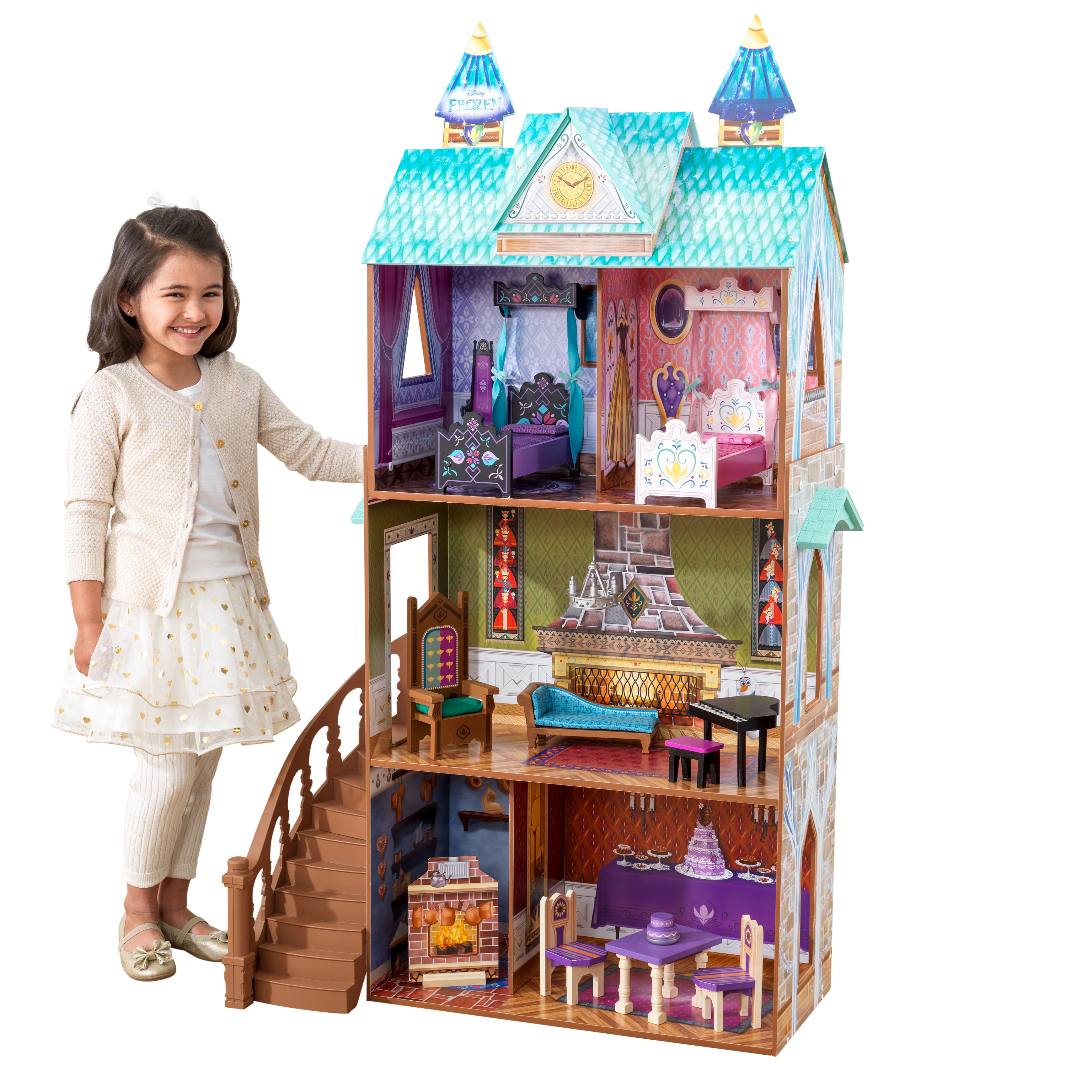 Disney Frozen Arendelle Palace Doll House - image 1 of 2
