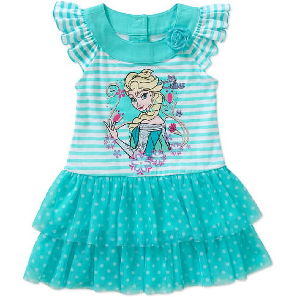 Disney Frozen Baby Toddler Girl Elsa Tee Shirt Dress
