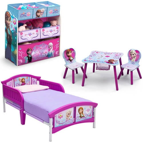 Disney Frozen Bedroom Set with BONUS Toy Organizer