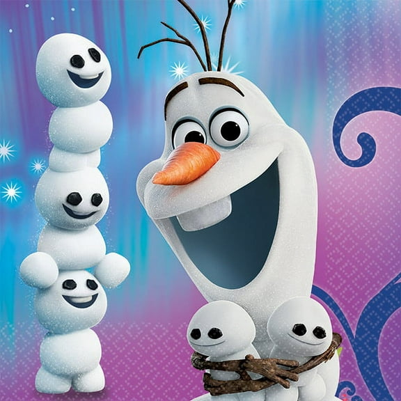 Disney Frozen Beverage Multicolor Napkins (16 Count)