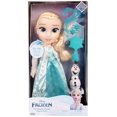 thumbnail image 1 of Disney Frozen Classic Elsa Feature Doll, 2 doll hair clips, 1 of 4