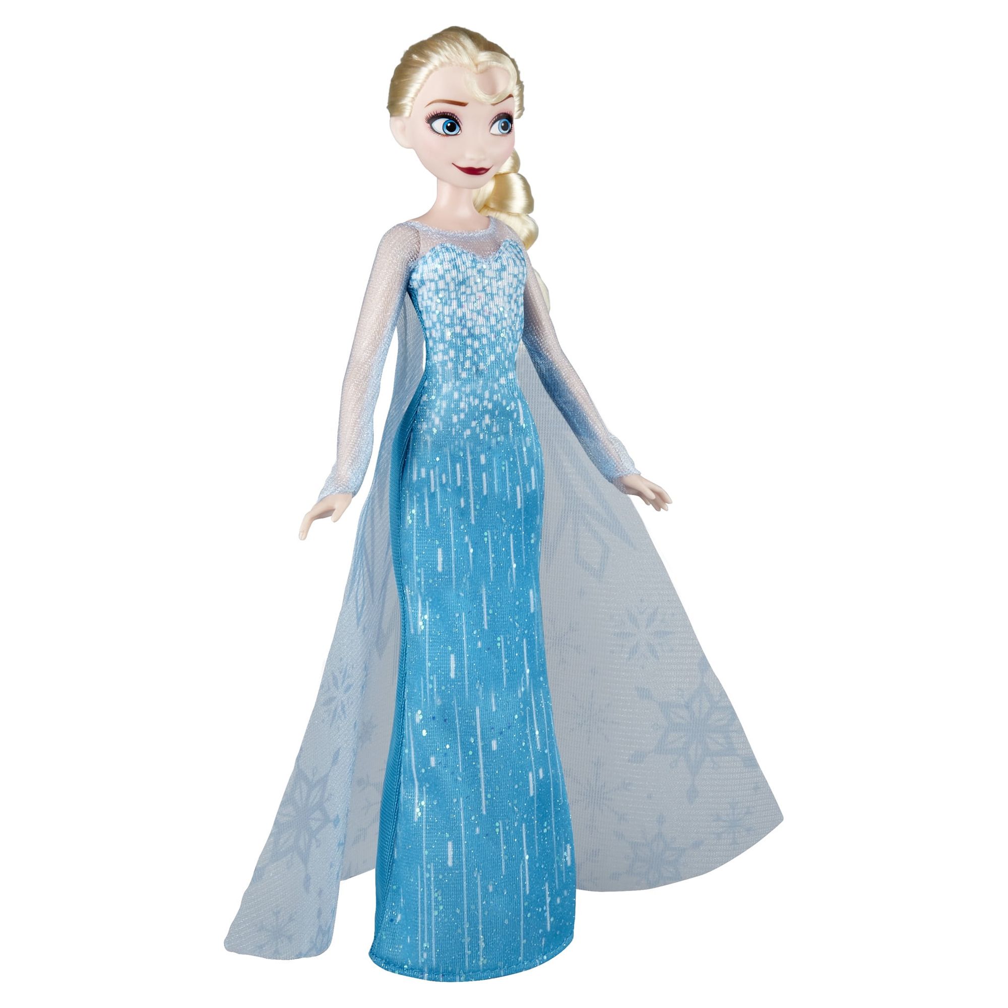 Disney Frozen Classic Fashion Elsa, for Kids Ages 3 and up, Includes Outfit and Shoes - image 1 of 7