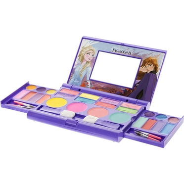Disney Frozen Cosmetic Compact Set with Mirror 22 lip glosses, 4 Body Shines