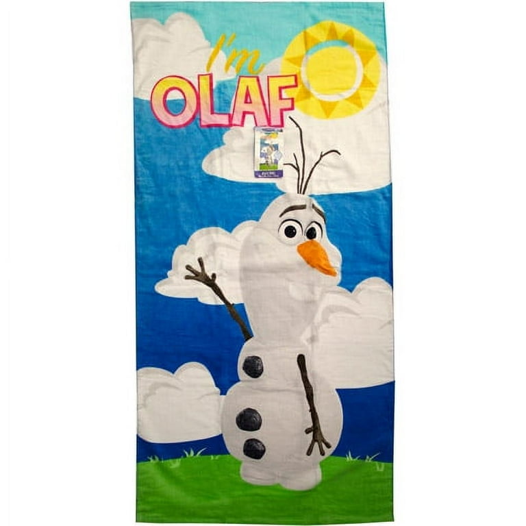 Disney Frozen Cotton 28 x 58 I m Olaf Beach Towel 1 Each Walmart