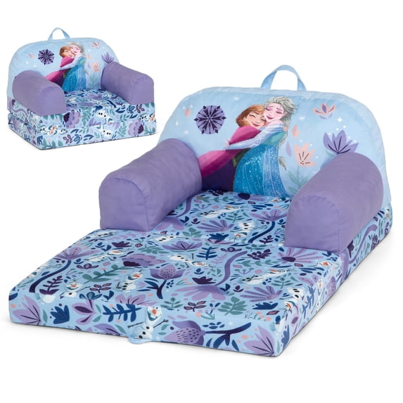 Disney Frozen Cozee Buddy Flip-Out Chair by Delta Children, Purple