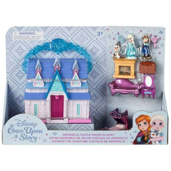 Disney Frozen Disney Once Upon a Story Anna & Elsa Arendelle Castle Playset