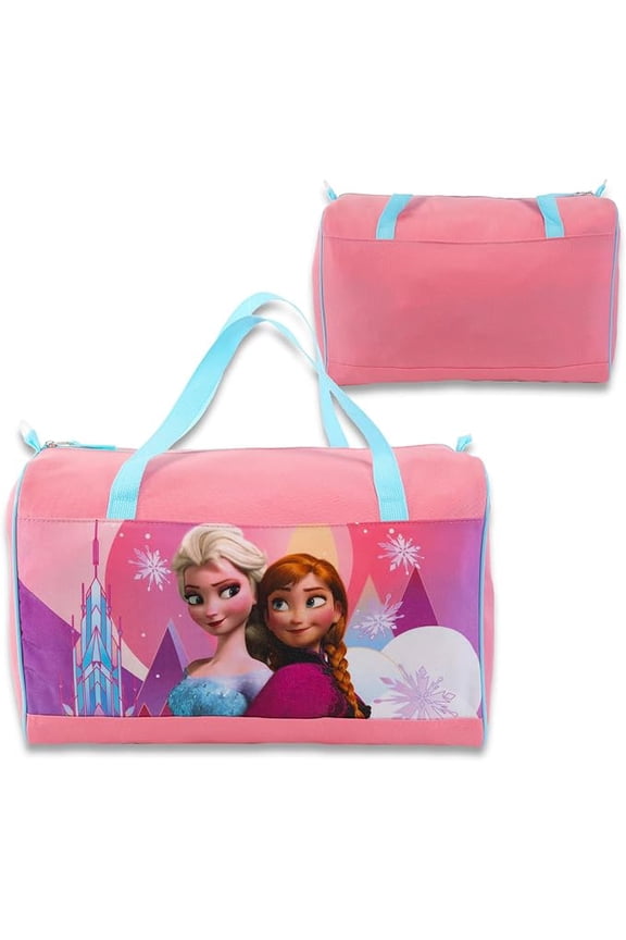 Disney Frozen Duffel Bag Overnight Carry-On Travel And Sports Bag