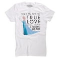 thumbnail image 1 of Disney Frozen Elsa Act Of True Love Juniors White T-Shirt | S, 1 of 1