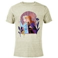 thumbnail image 1 of Disney Frozen Elsa Anna Bruni Go With Your Heart - Short Sleeve Blended T-Shirt for Adults - Customized-Yellow, 1 of 5