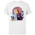 thumbnail image 1 of Disney Frozen Elsa Anna Bruni Go With Your Heart - Short Sleeve Cotton T-Shirt for Adults - Customized-White, 1 of 5