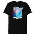 thumbnail image 1 of Disney Frozen Elsa & Anna Celebrate the Season Together Fall - Short Sleeve Blended T-Shirt for Adults - Customized-Black, 1 of 5