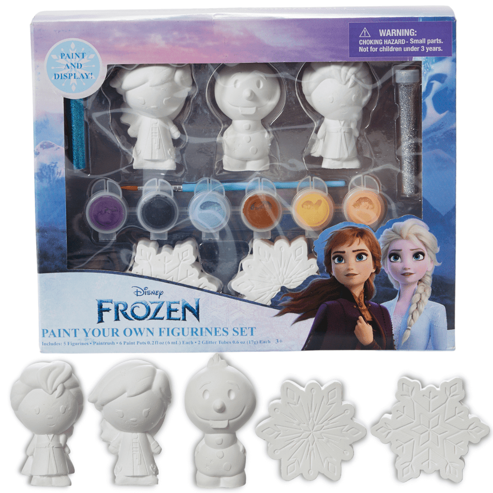 Frozen Lol Surprise Paint Your Own Plaster Doll 10 Piece Paint