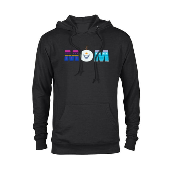 Disney Frozen Elsa Anna Olaf Mom Mother's Day Birthday Standard T-Shirt - Pullover Hoodie for Adults - Customized-Black