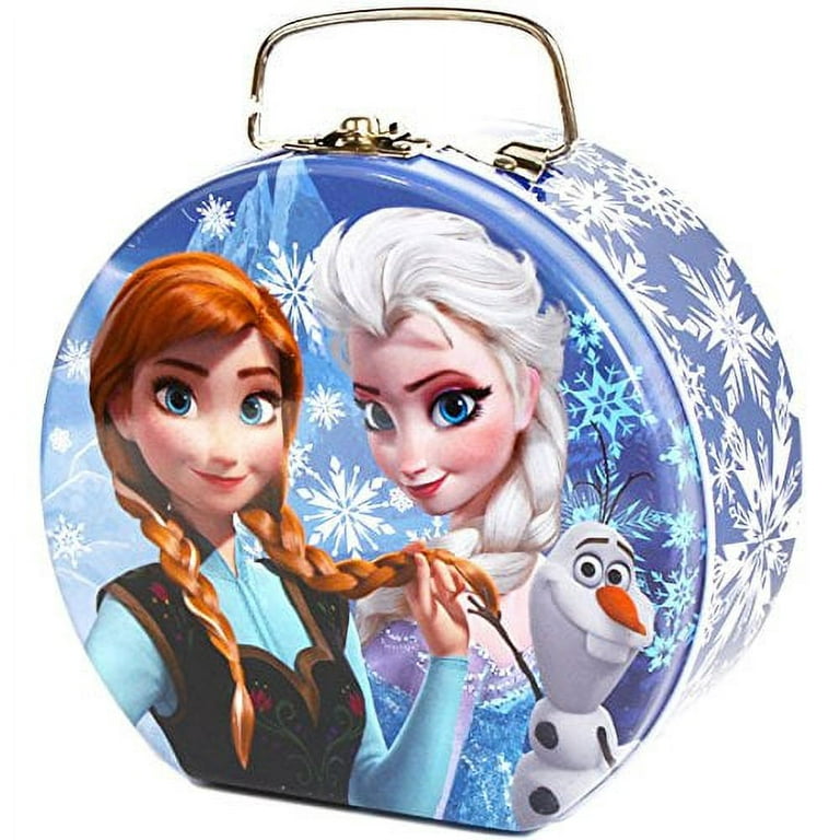 Disney Frozen Lunch Box Portable Cartoon Insulated Double Layer