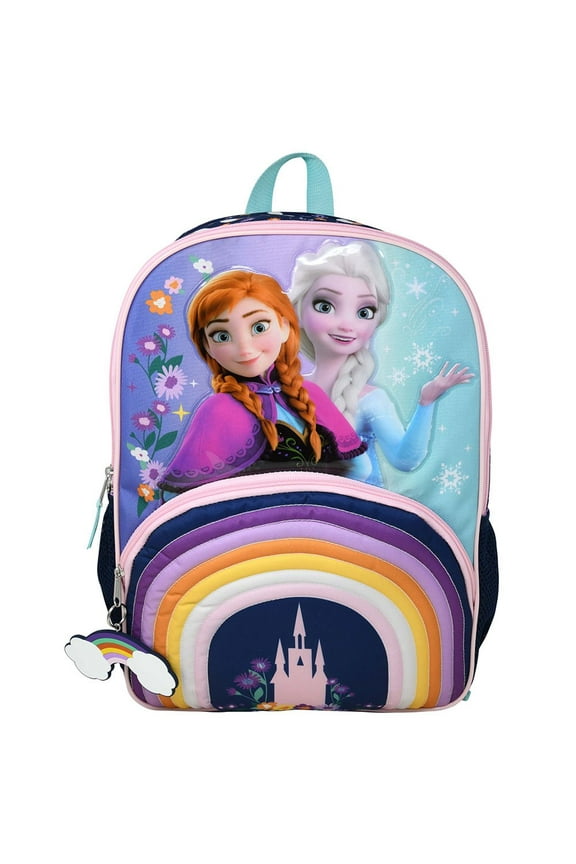 Elsa & Anna Rainbow 16" Backpack