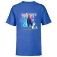 thumbnail image 1 of Disney Frozen Elsa Anna and Olaf Cool Days Warm Hugs Fall - Short Sleeve T-Shirt for Kids - Customized-Royal, 1 of 5