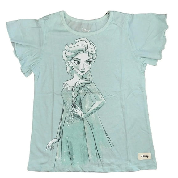 Disney Frozen Elsa Big Girl's T-Shirt - XL (14/16)