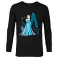 thumbnail image 1 of Disney Frozen Elsa Bold By Nature - Long Sleeve T-Shirt for Men - Customized-Black, 1 of 5