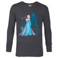 thumbnail image 1 of Disney Frozen Elsa Bold By Nature - Long Sleeve T-Shirt for Men - Customized-Charcoal Heather, 1 of 5