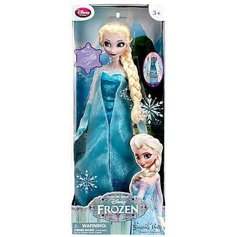 Elsa singing doll asda deals