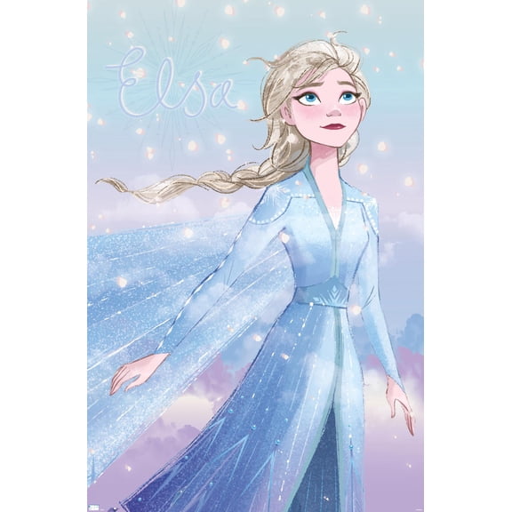 Disney Frozen - Elsa Glance Wall Poster, 22.375" x 34"