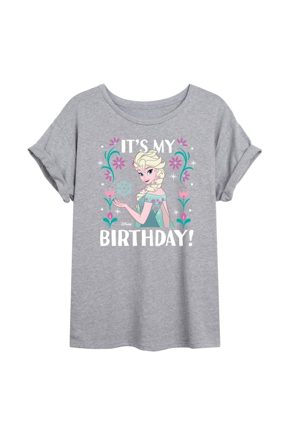 Frozen - Elsa It's My Birthday - Women's Oversized T-Shirt