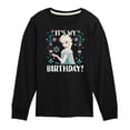 thumbnail image 1 of Disney Frozen - Elsa It's My Birthday - Toddler & Youth Long Sleeve Graphic T-Shirt, 1 of 4
