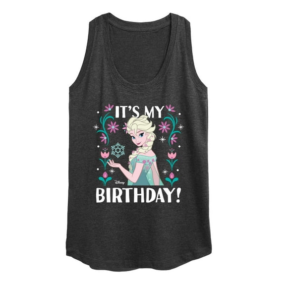 Disney Frozen - Elsa It's My Birthday - Women's Racerback Tank Top