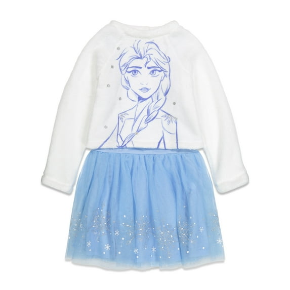 Disney Frozen Elsa Little Girls Dress Little Kid to Big Kid