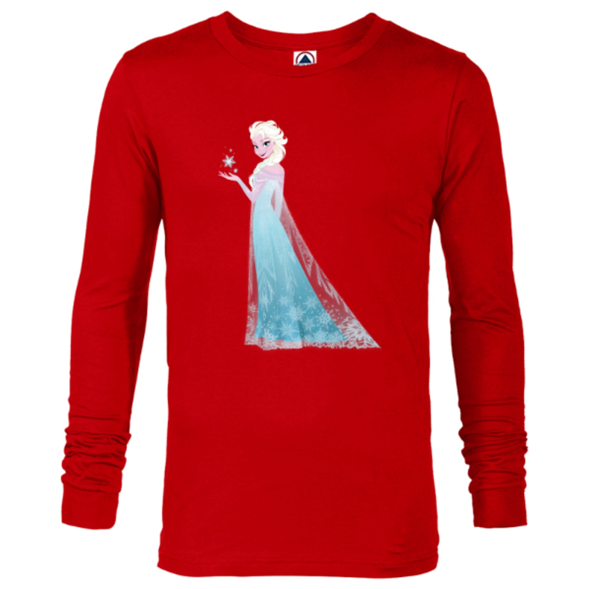 Disney Frozen Elsa Magic Snowflake T Shirt Long Sleeve T Shirt