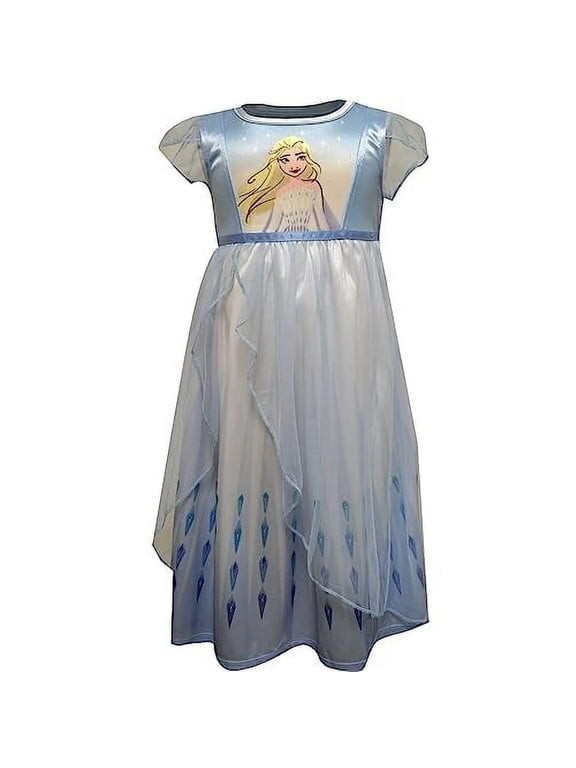 Disney Frozen Elsa Magical Dress Up Nightgown - Sizes 4T