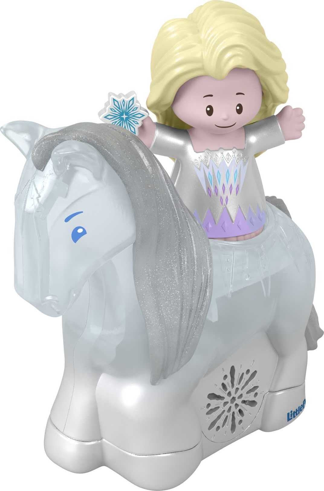 Disney Frozen Elsa & Nokk Little People Playset with Magical