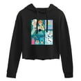 thumbnail image 1 of Disney Frozen - Elsa, Olaf & Anna Birthday Celebration - Juniors Cropped Pullover Hoodie, 1 of 4