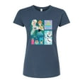 thumbnail image 1 of Disney Frozen - Elsa, Olaf & Anna Birthday Celebration - Juniors Fitted Graphic T-Shirt, 1 of 4