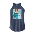 thumbnail image 1 of Disney Frozen - Elsa, Olaf & Anna Birthday Celebration - Juniors High Neck Tank Top, 1 of 4