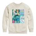 thumbnail image 1 of Disney Frozen - Elsa, Olaf & Anna Birthday Celebration - Toddler & Youth Crewneck Fleece Sweatshirt, 1 of 4