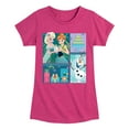 thumbnail image 1 of Disney Frozen - Elsa, Olaf & Anna Birthday Celebration - Toddler & Youth Girls Short Sleeve Graphic T-Shirt, 1 of 4