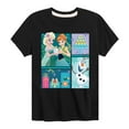 thumbnail image 1 of Disney Frozen - Elsa, Olaf & Anna Birthday Celebration - Toddler & Youth Short Sleeve Graphic T-Shirt, 1 of 4